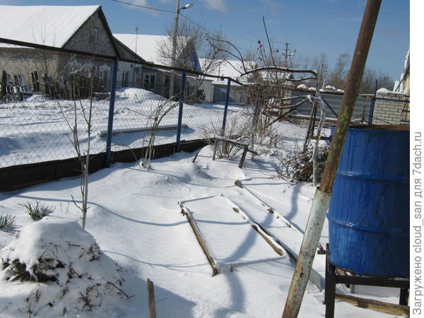 Зима вернулась в апреле