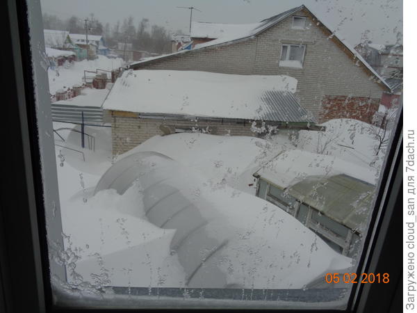 Это полдень. 5 февраля. Я только что "откопалась"