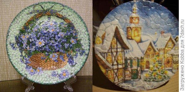 Тарелка, оформленная своими руками, &mdash; прекрасный подарок.