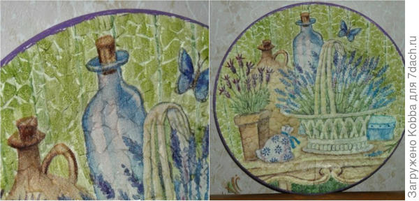 Для оформления кухни в прованском стиле.