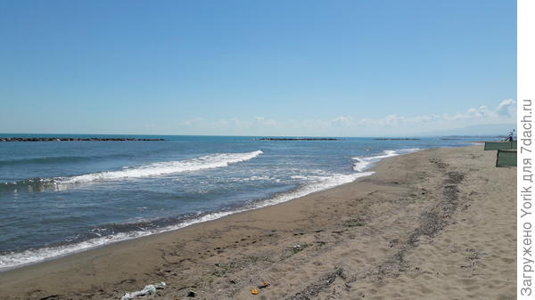 Море по местным меркам прохладное вода +23