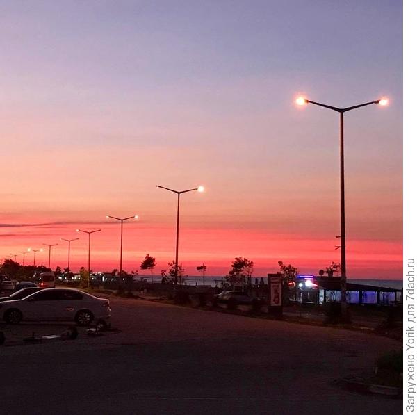 Августовский закат