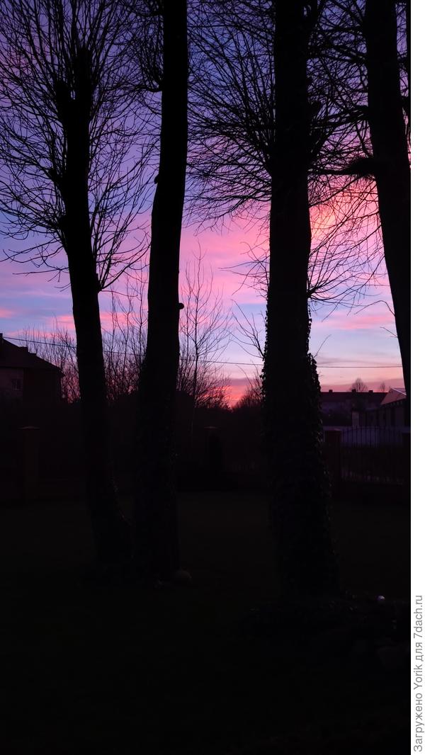 Первый закат 2020 года