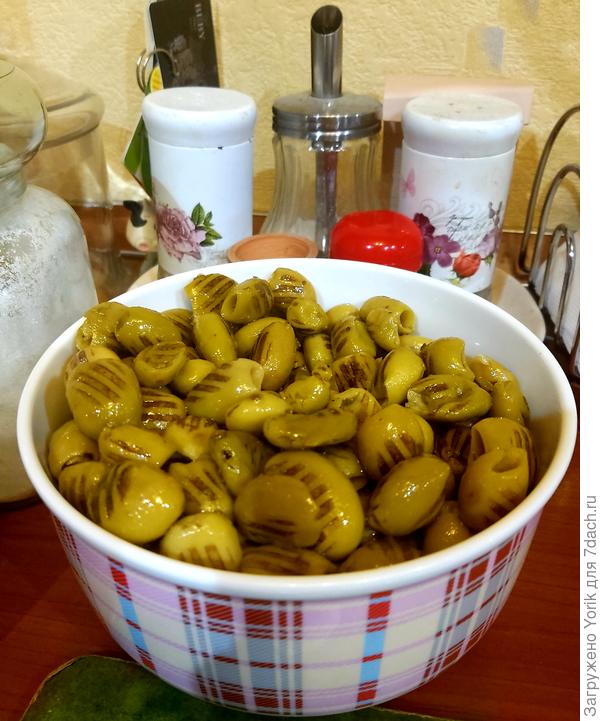 Наконец, и у нас можно купить оливки гриль