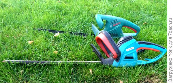 Никаких ножниц и секаторов.