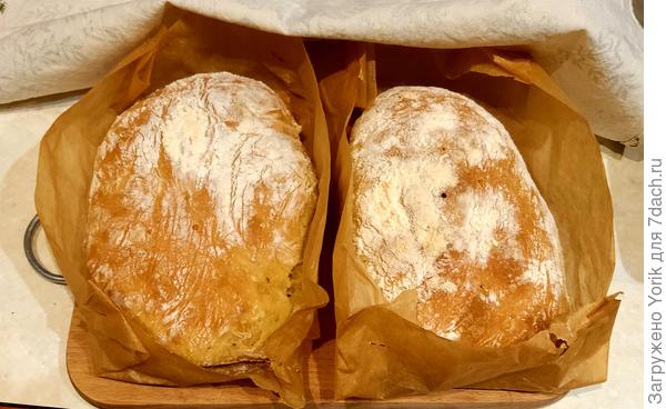 Чиабатта.  Довольно долго, но периодически делаю