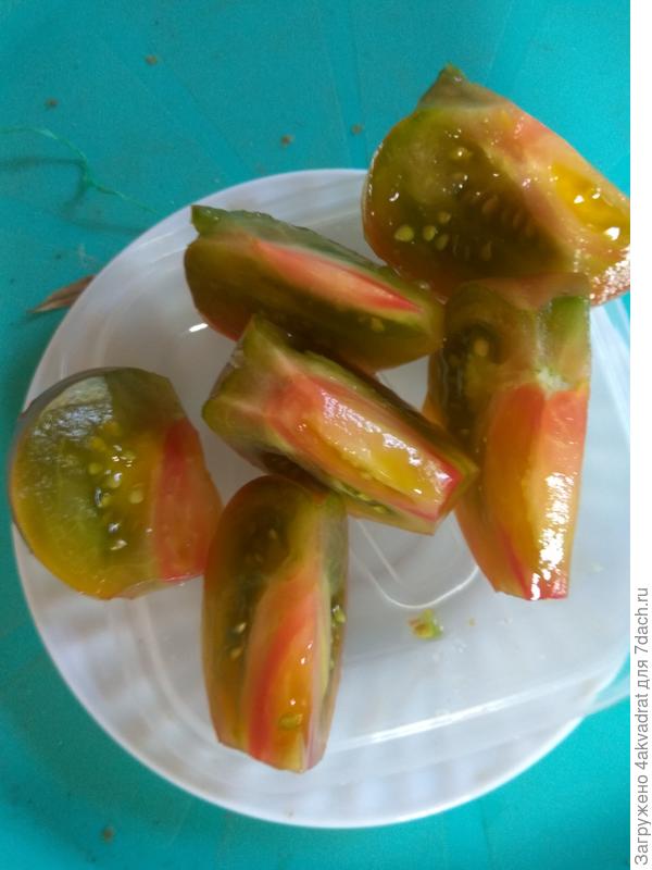 Шоколадный в разрезе.