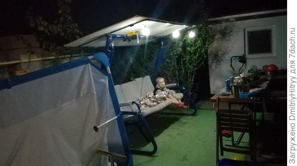 Тест драйв системы ночью…