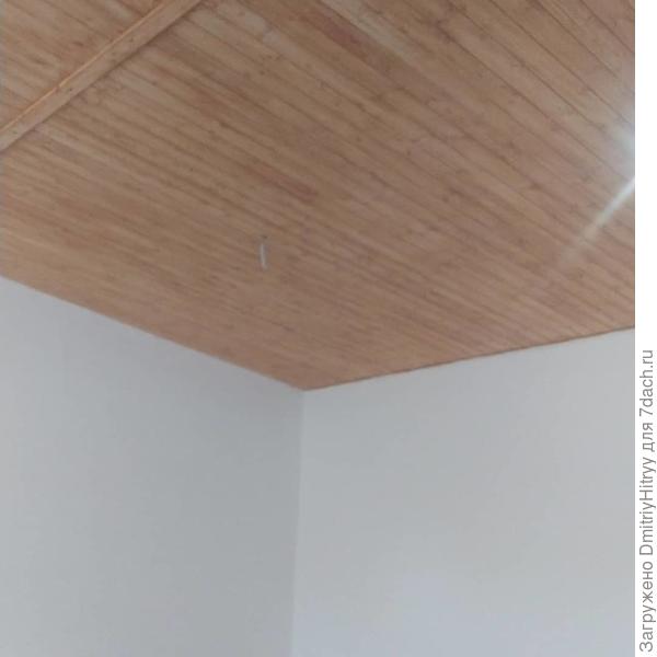 И снова потолок)