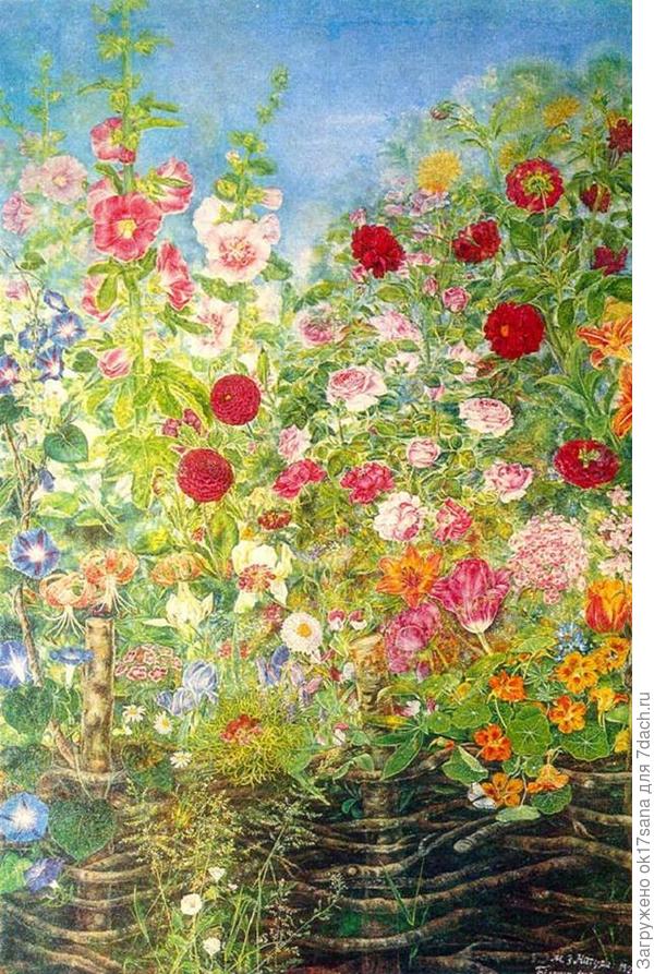 Цветочное царство Екатерины Белокур (1900-1961)