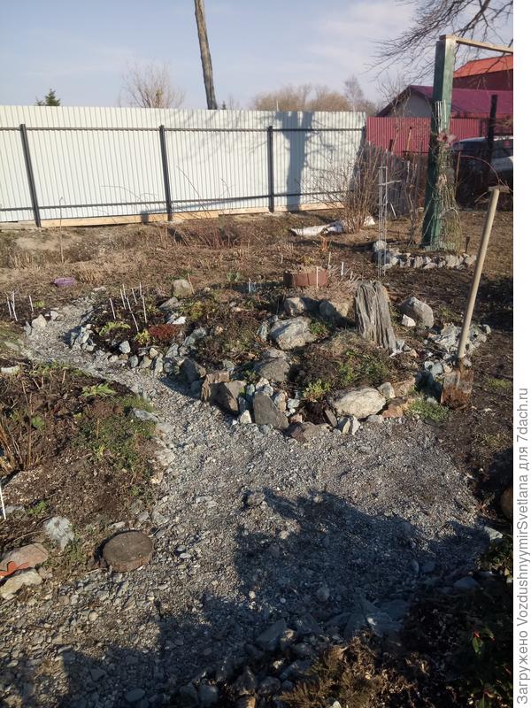 Мой "сухой ручей" недоделанный