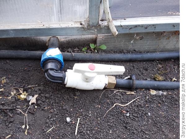 Вход во 2 теплицу