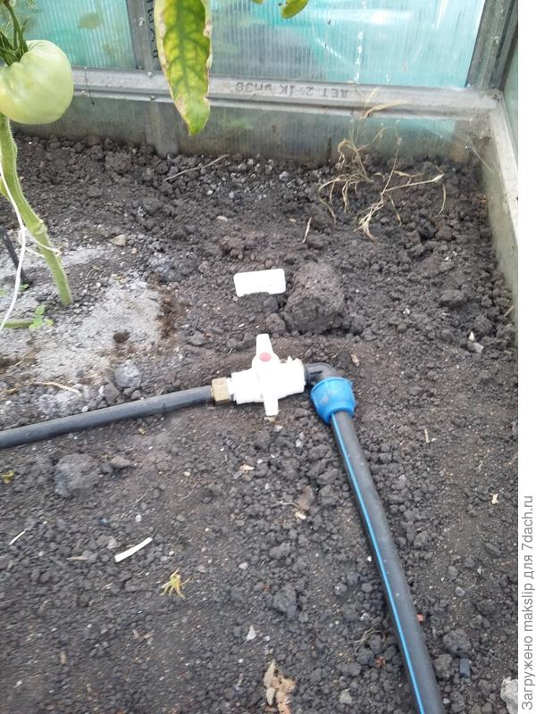 Кран на КП 2 грядки