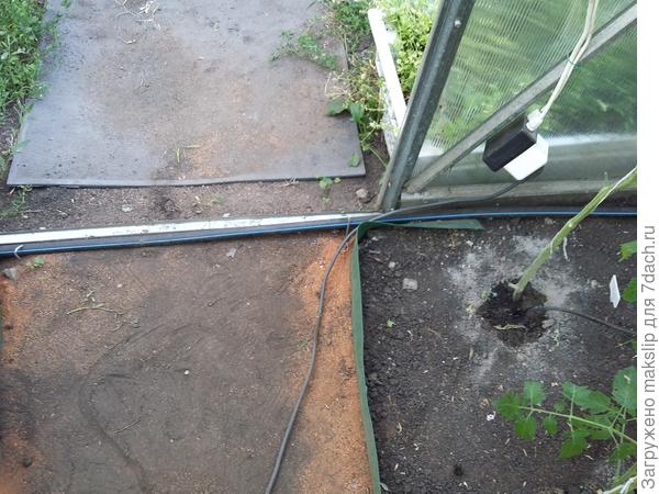 Переход через дорожку