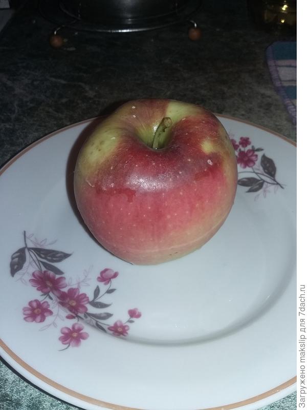 Нет никакого белого налета и капель сока