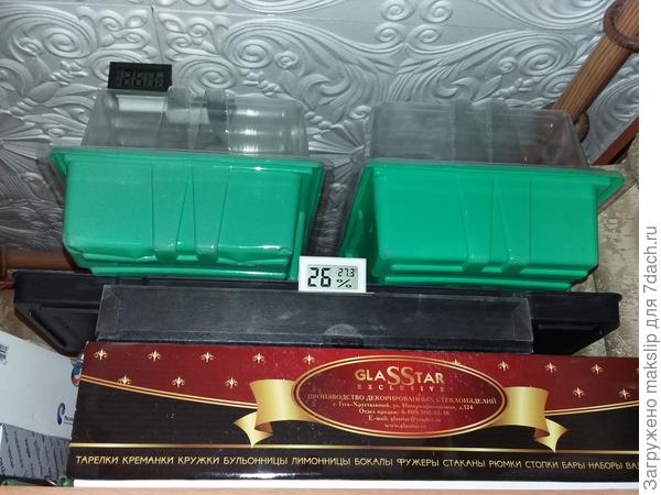 Мини теплички с погружным дачиком температуры