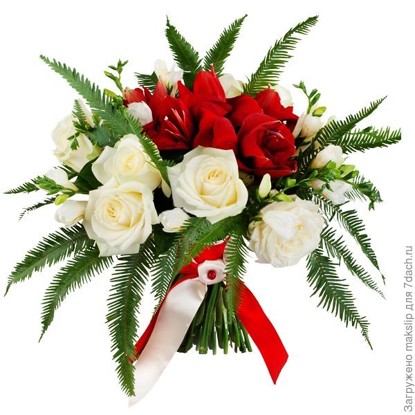 Цветы победителям!