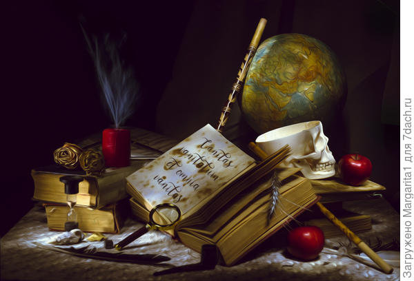 &quot;Vanitas vanitatum dixit Ecclesiastes vanitas vanitatum omnia vanitas&quot;