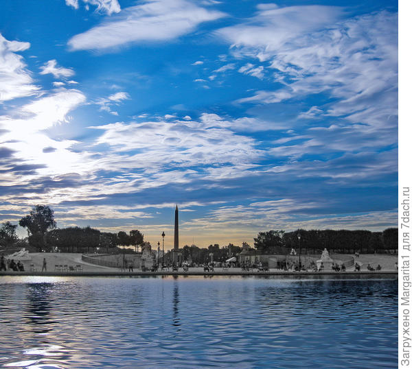 Вечер в Тюильри