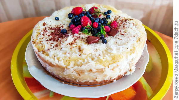 Кокосовый со сливками