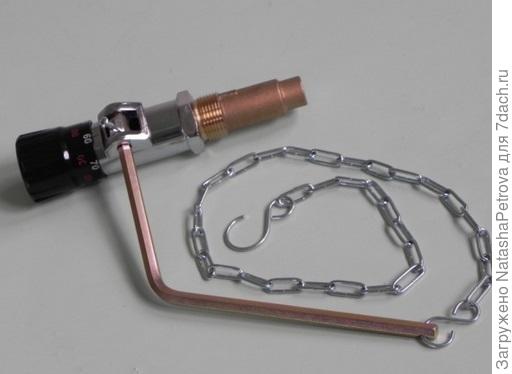 Термостатический регулятор тяги. Фото с сайта http://cotlix.com/