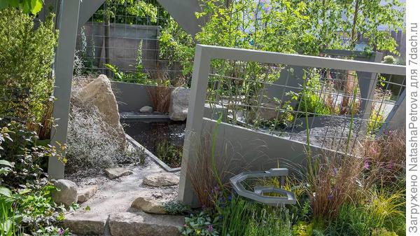 Золотой призёр конкурса Челси 2017: Сад депрессии Айана Прайса. Фото с сайта rhs.org.uk