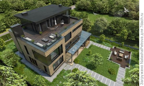 тоже инверсионная кровля. Фото из интернета