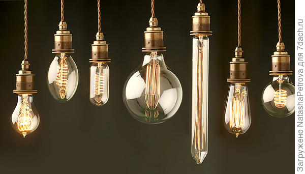 Современные &quot;лампы Эдисона&quot;. Фото из интернета