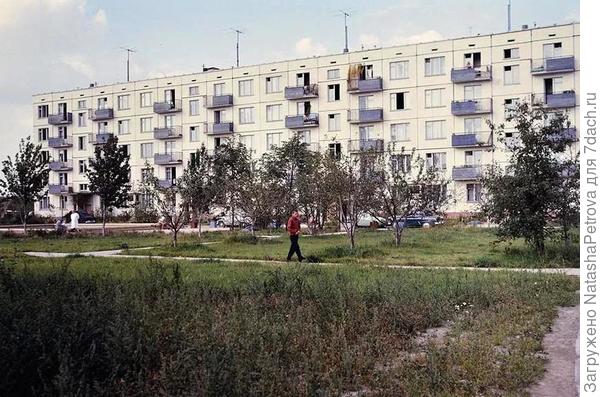 Так выглядели хрущёвки в 60-е, когда только строились. Фото из интернета