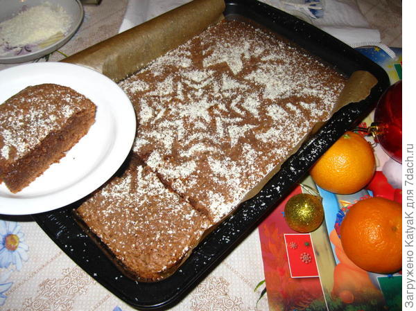 шоколадный пирог брауни