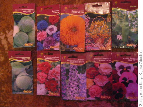 семена флос