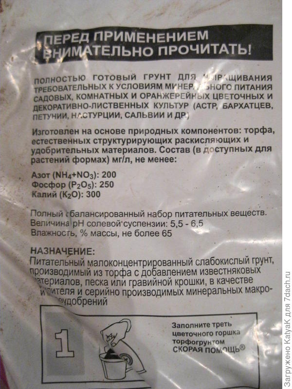 грунт для петуний