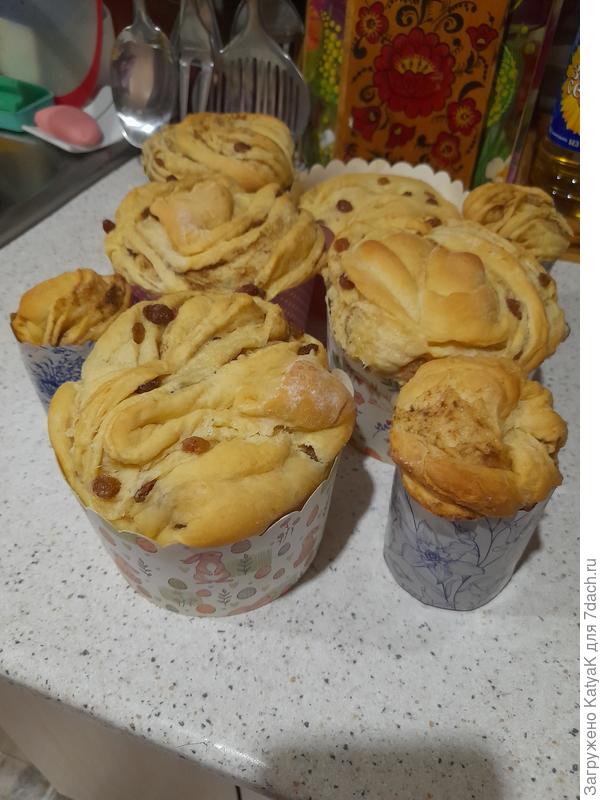 Куличи краффины