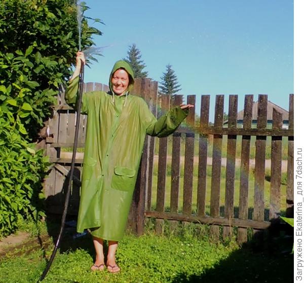 проводим испытание, у нас даже радуга:)