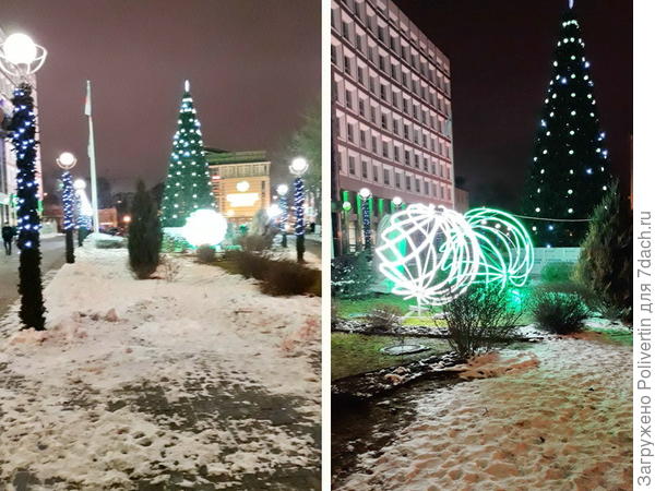 Наличие снега на улицах