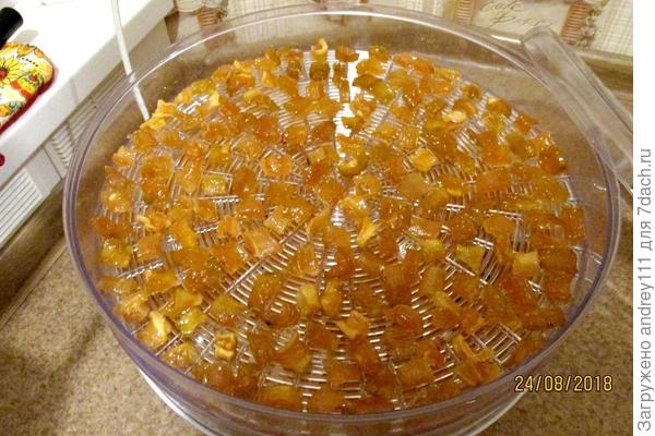 В процессе сушки. В итоге они такие почти и остались. Фото готовых нет. Не до того было!