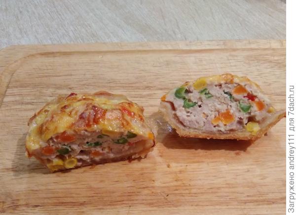 Маффины из куриного филе с овощами и сыром. Пошаговый рецепт с фото () Маффины из куриного филе с овощами и сыром. Пошаговый рецепт с фото