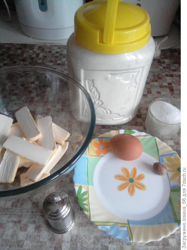 Ингридиенты для теста