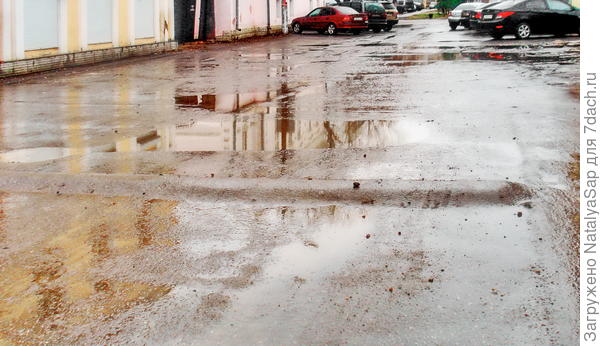 Городская весенняя акварель