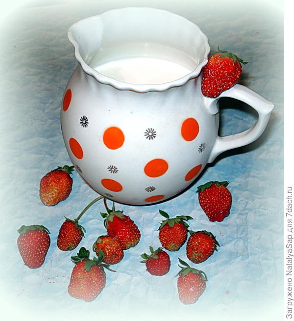 Клубника со сливками