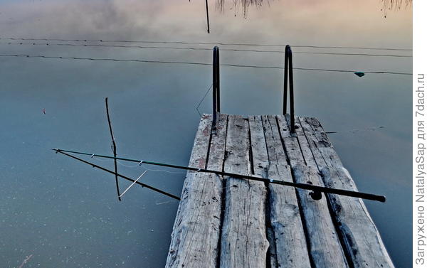 Удочка-самоловка на вечерней заре )))