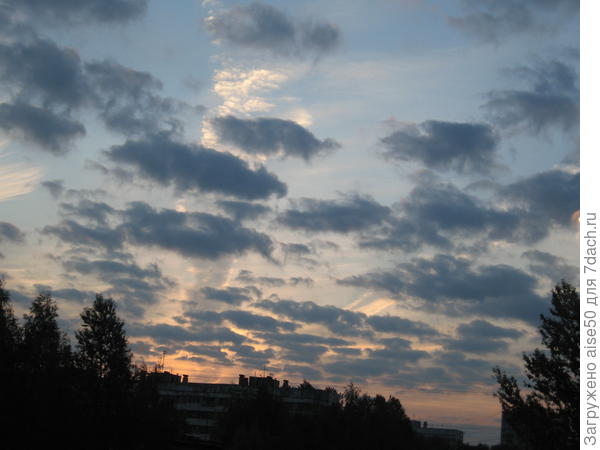 небо в огне