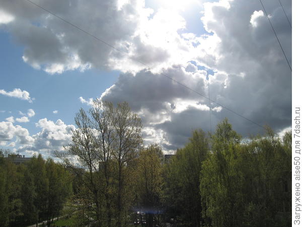 вид с балкона