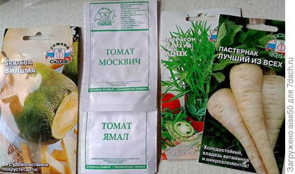 немного семян