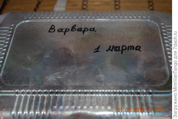 Тепло и свет необходимые условия для всходов.