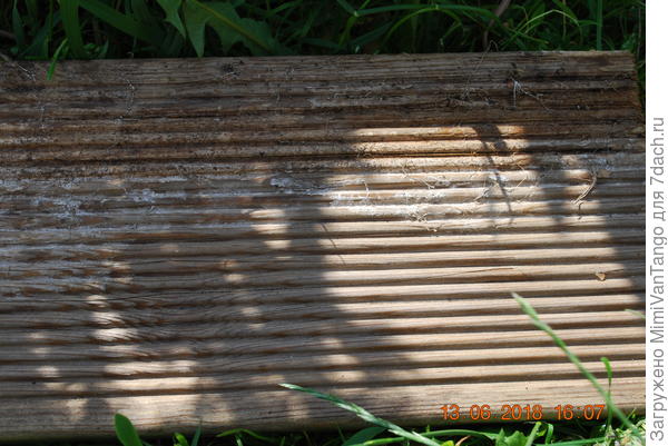 Видно что доска уже занялась.