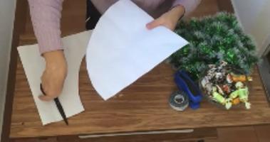 заготовка для будущей елки
