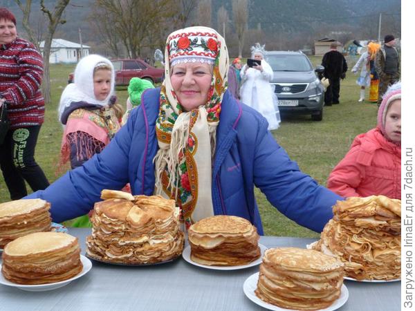 Масленица в селе Родниковское