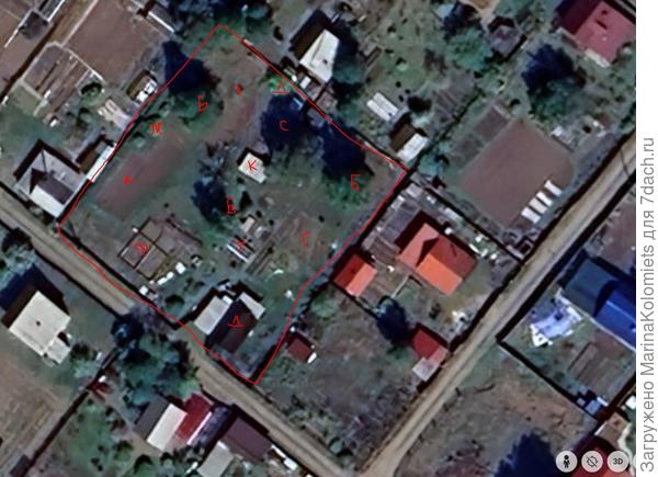 схема участка
