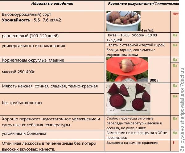 Комбинированная таблица